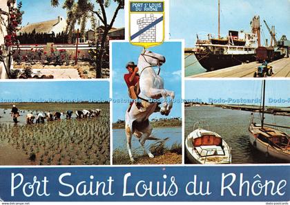 D108439 Port Saint Louis du Rhone. Societe Editions de France. Cliche SPEA. Mult