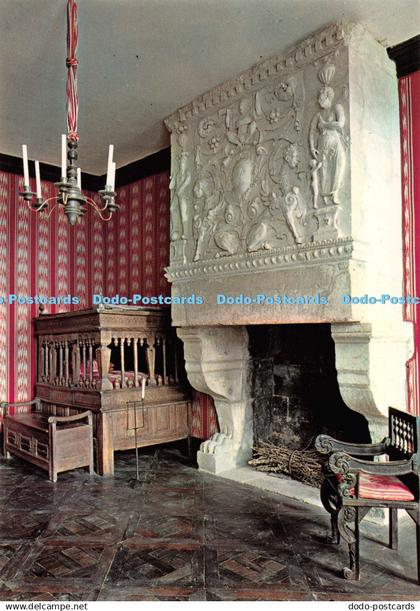 D121437 Chateu de Kerjean en Saint Vougay Finistere Chambre a Coucher Du Castele