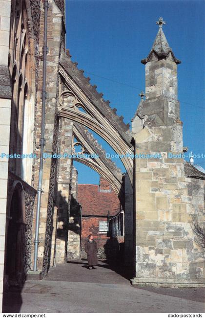 D123534 Rye St Mary Church Flying Buttresses Rye Parochial Church Council Clive