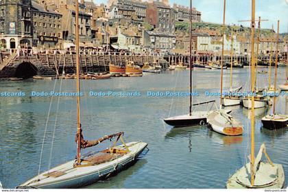 D125627 Whitby Yachts at Their Moorings Whitby Harbour D H Greaves
