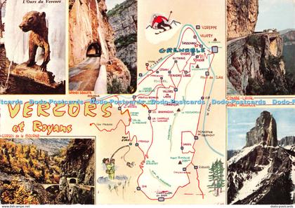 D128563 Vercors et Royans Les Alpes du Dauphine Paysages du Vercors et du Royans