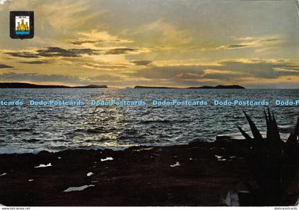 D129000 No 71 Ibiza Isla Blanca Conejera Island Sunset A Subirats Casanovas Escu