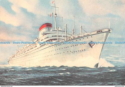 D132450 Motonave Giulio Cesare Italia Societa di Navigazione