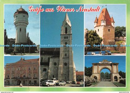 D132690 Grusse aus Wiener Wiener Neustadt Firma Eichtinger OHG Multi View