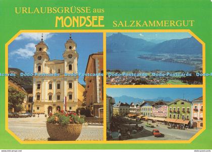 D134729 Urlaubsgrusse aus Mondsee Salzkammergut Urlaubsparadies Mondsee Austria