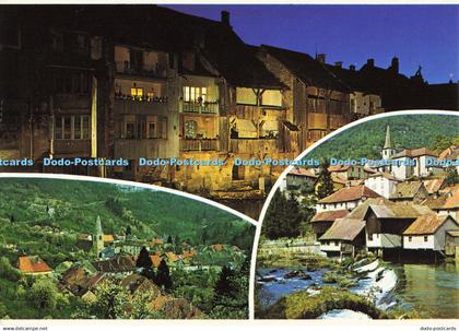 D136170 Vallee de la Loue Doubs Ornans et ses Vieilles Maisons sur la Loue Combi