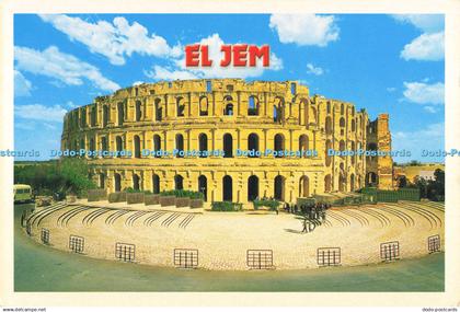 D136242 El Jem Concord Postcard