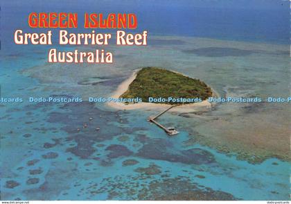 D137326 Green Island Great Barrier Reef Australia Murray Views Australian Made