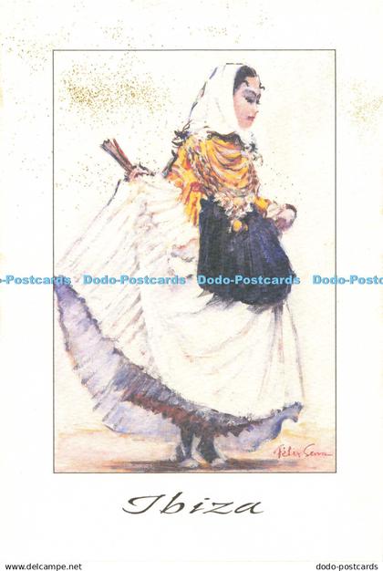 D138004 Ibiza Traditional Dance From Ibiza Felix Serra Cardona Margen Arts Grafi