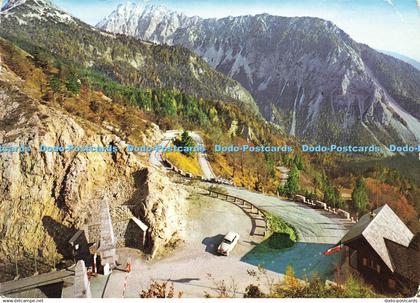 D144621 990. Loiblpasshohe. Grenze Osterreich. Jugoslawien mit Baba und Koschuta