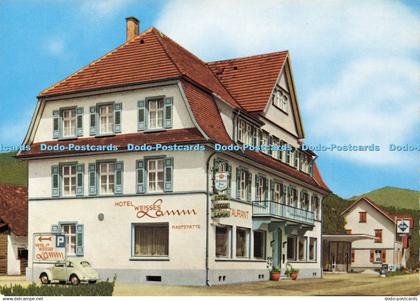 D163376 Hotel Weisses Lamm. Bes. Emil Straub. Hausach im Schwarzwald. Cramers