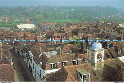 D163519 Rye. St. Mary Church. View North From Tower. Graham. Rye Parochial Churc