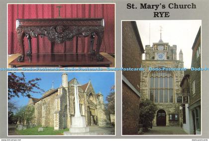 D163521 Rye. St. Mary Church. Graham. Rye Parochial Church Council. Clive Pollar