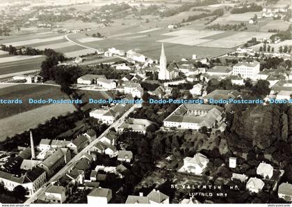 D165451 St. Valentin. Luftbild. Anstalt. Alfred A. Grull. RP