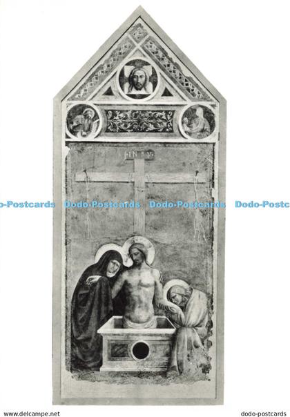 D173641 Empoli . Pinacoteca di S. Andrea. Masolino da Panicale. La Pieta. Ed. As