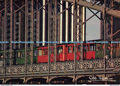 D189031 Paris. Passerelle d Austerlitz. Le Metro Aerien. Cap Theojac. A. Choisne