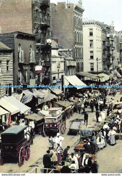D192294 New Jewish Market Lower East Side 1902 B Merlis NYC Tenement Series 132