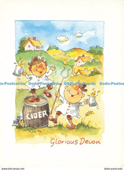 D193876 Glorious Devon Clinton Cards 2009