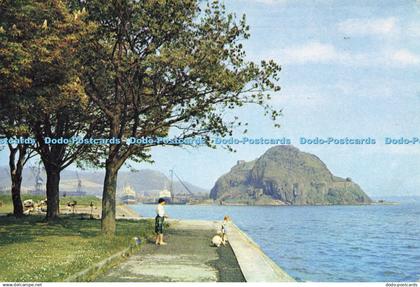 D197481 Dumbarton Rock Dunbartonshire Dixon 1966