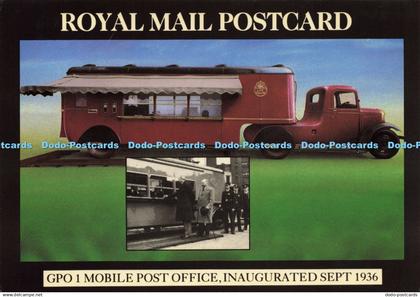 D202870 GPO 1 Mobile Post Office Royal Mail Postcard