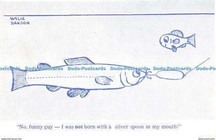 D204037 No Funny Guy I Was Not Bron with a Silver Spoon in My Mouth Banffshire J