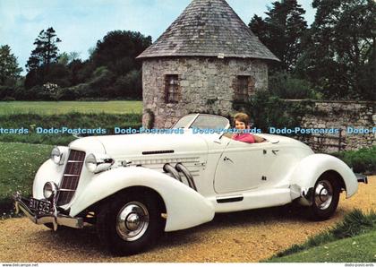 D207207 England Beaulieu Montagu Motor Museum 1935 Type 851 Auburn Speedster Top