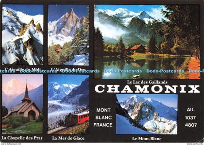 D208495 Chamonix La Mer de Glace La Chapelle des Praz Le Mont Blanc Andre Multi