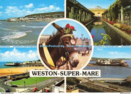 D210040 Weston super Mare John Hinde Multi View 1991