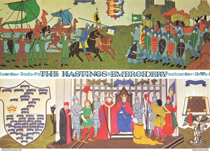 D211667 The Hastings Embroidery Battle of Hastings With the Hastings Coat of Arm