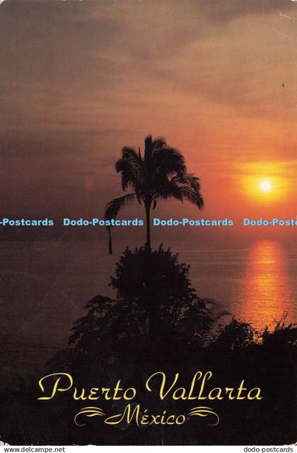D214700 Mexico Puerto Vallarta The Sunsets of Puerto Vallarta Tarjetas A Blanco