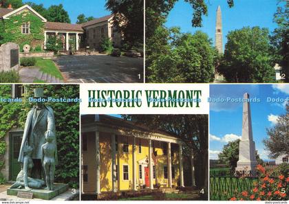 D215574 Historic Vermont Bennington Museum Old Bennington Eagle Tavern East Poul