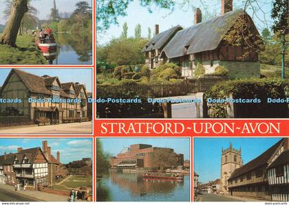 D218481 Stratford Upon Avon River Avon J Salmon 1998 Multi View