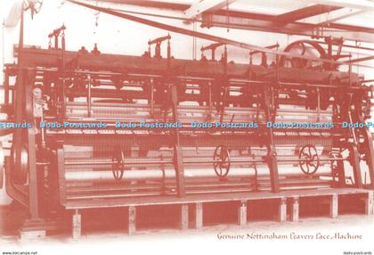 D219343 Genuine Nottingham Leavers Lace Machine Nottingham Lace Centre Cluny Lac