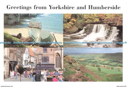 D220489 Greetings from Yorkshire and Humberside Danby Dale North Yorkshire Moors
