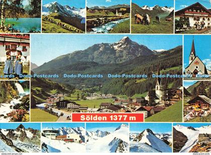 D225109 Solden im Otztal mit Seiner Romantischen Umgebung Solden 1377 m Photo Lo