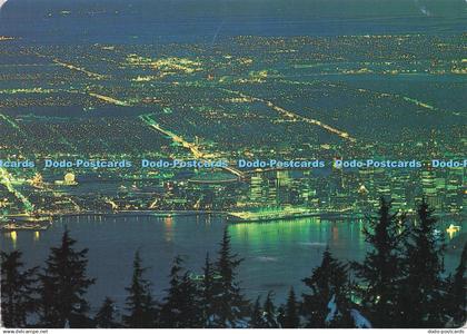 D225157 Beautiful Vancouver Vancouver as Viewed from High on the North Shore Mou