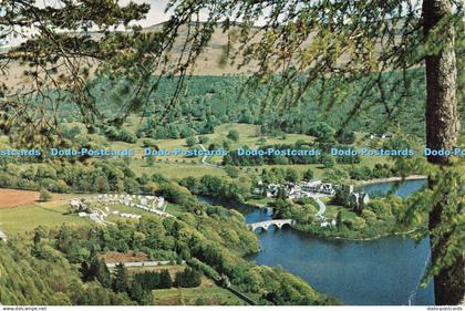 D227392 Kenmore Caravan and Camping Park from the Black Rock Drummond Hill