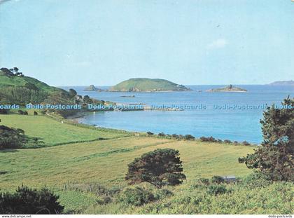 D228581 Herm C I Herm Harbour Guernsey Press Co Ltd Plastichrome