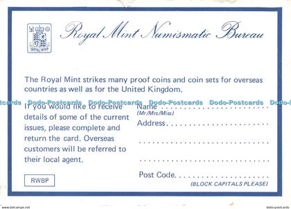 D229833 Royal Mint Numismatic Bureau Mid Glamorgan