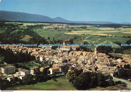 D229951 Aubonne Vue Aerienne Jaeger Iris Mexichrome 1976