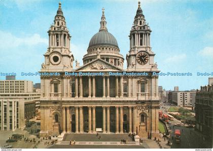D230267 St Paul Cathedral The West Front of St Paul Cathedral J Arthur Dixon Ltd