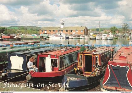 D230811 Stourport on Severn Canal Basin and Clock Warehouse E T W Dennis and Son