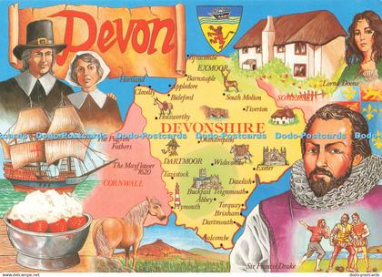 D231407 Devon Devon Character Cards Murray King Collectors Series