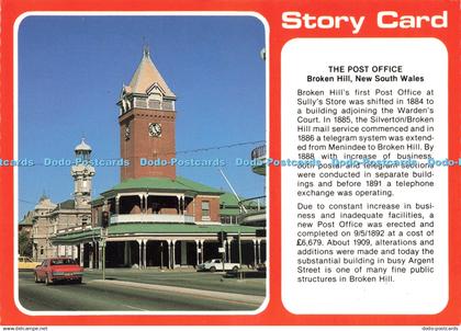 D231735 The Post Office Broken Hill New South Wales Nucolourvue Productions Pty