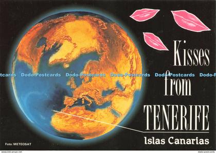 D231986 Kisses from Tenerife Islas Canarias Gasteiz Meteosat