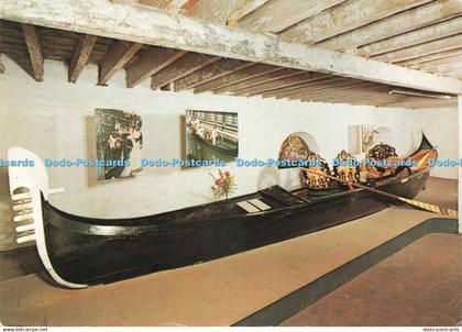 D232993 Exeter Maritime Museum Venetian Gondola with Servizio Indoro Beric Tempe