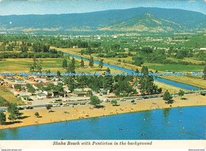 D233224 Skaha Beach with Penticton in the Background Monahan Agency 1971