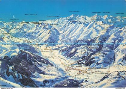 D234196 Skiparadies Rauris und Rauris Worth Salzburger Land Osterreich W K Huhne