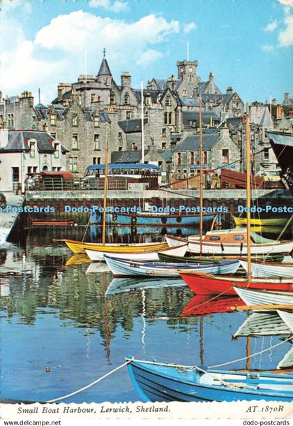 D235277 Shetland Small Boat Harbour Lerwick Valentine