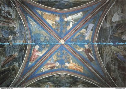 D242342 Avignon Palais des Papes Chapelle St Jean Voutes de la Chapelle Fresques